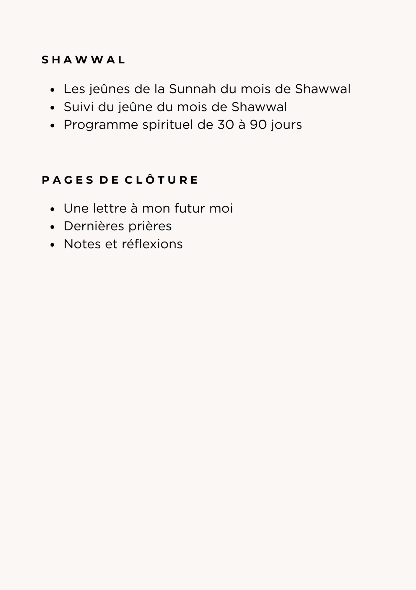 The Complete Ramadan Journal