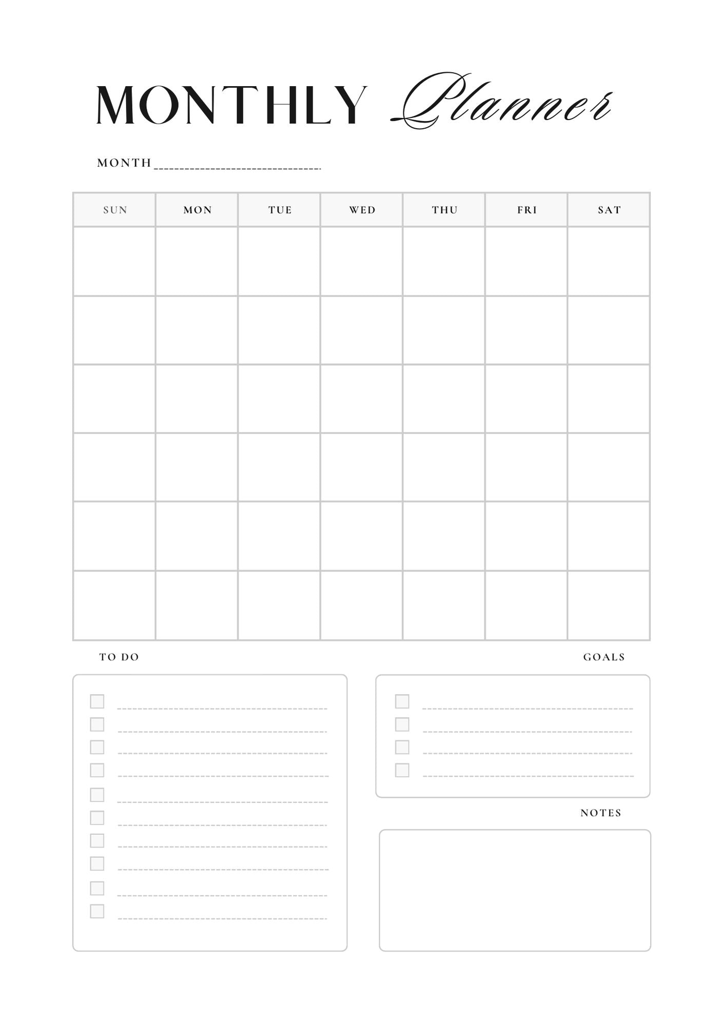 Make it Happen Planner